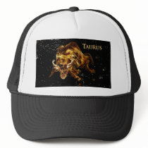 Taurus the Bull Trucker Hat