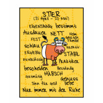 taurus wordcloud shirt  - Stier