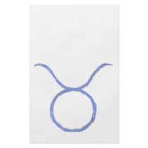 Taurus. Zodiac Astrology Signs. Personalized Flyer