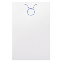 Taurus. Zodiac Astrology Signs. Stationery Paper