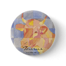 Taurus Zodiac buttons