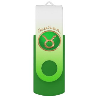 Taurus Zodiac Sign Flash Drive