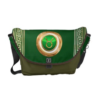 Taurus Zodiac Sign Messenger Bag