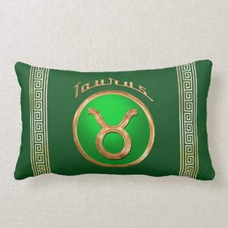 Taurus Zodiac Sign Pillow