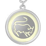 Taurus Zodiac Star Sign Silver Premium necklaces