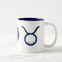 Taurus Zodiac Symbol Mug by PlanetZodiac Taurus Zodiac Symbol Mug