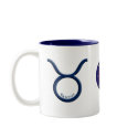 Taurus Zodiac Symbol Mug mug