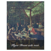 Tavern Garden By Steen Jan (Best Quality) Custom Flyer