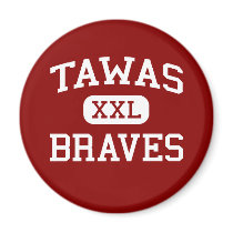 Tawas - Braves - Area - Tawas City Michigan magnets