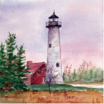 Tawas Point Light Photo Sculpture photo sculptures