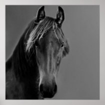 Tawny horse print