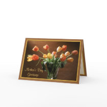 Tawny Tulips Greeting Cards