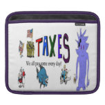 Tax and Taxes USA Sleeve For iPads
