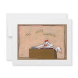 Tax Day Accountant chicken numbers fun silly art Invitations