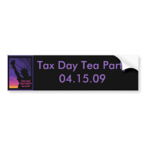 Tax Day Tea Party - Statue of Liberty bumper stickers