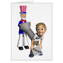 Tax Day Tradition Greeting Card