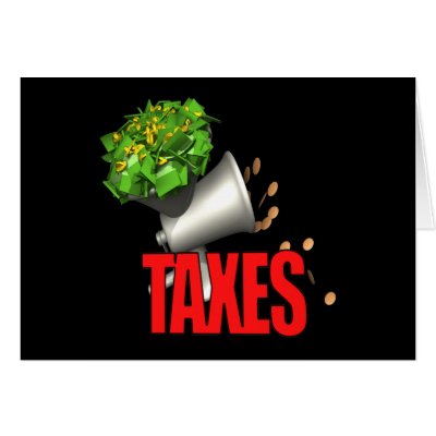 Tax Grinder Greeting Cards Zazzle_card