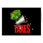 Tax Grinder Greeting Cards