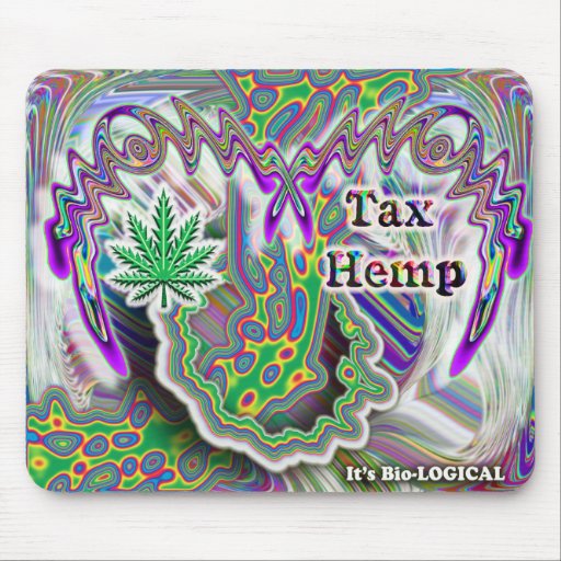 Tax Hemp. It's Bio-LOGICAL. mousepad