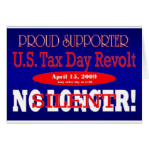 Tax Revolt Card