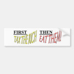 tax the rich bumper stickers