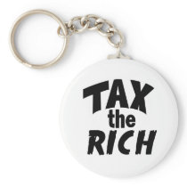 Tax the Rich Keychain