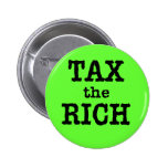 Tax the Rich Tshirts, Buttons buttons