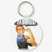 TAX THIS keychains by outpost54 TAX THIS keychains