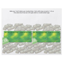 Tax time Accounting Custom Candy Bar Wrappers Custom Flyer