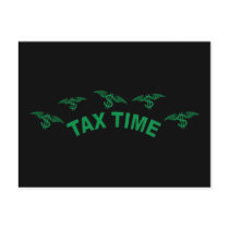 Tax Time postcards