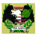 Taxed Enough Already TEA'd Poster posters