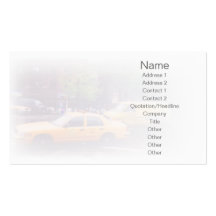 Taxi Business Card