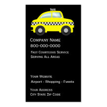 Taxi Business Cards
