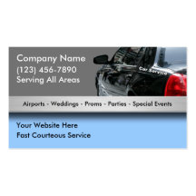 Taxi Cab Business Cards