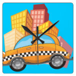 Taxi Cab Clock