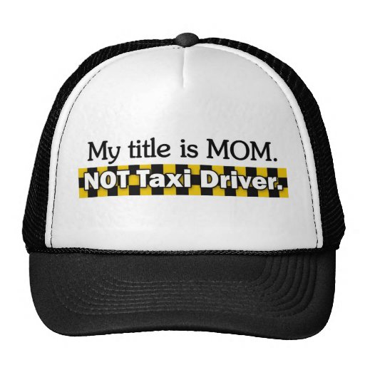Taxi Driver Trucker Hat Zazzle
