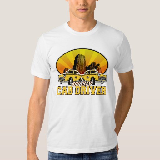 taxi driver tee shirt