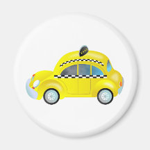 Taxi Fridge Magnet