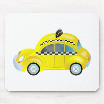 Taxi Mouse Pad