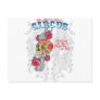 taxi nyc soul urban tattoo circus rose skull postcard