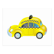 Taxi postcards