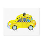 Taxi postcards