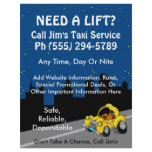 Taxi Service flyers