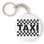 Taxi ~ Taxi Cab ~ Car For Hire Keychain