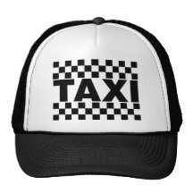 Taxi ~ Taxi Cab ~ Car For Hire Mesh Hat