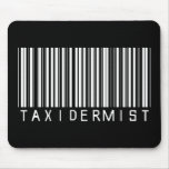 Taxidermist Bar Code Mouse Mat
