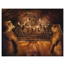 Taxidermy - Home of the three bears Custom Flyer