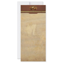 Taxidermy - The hunting lodge  Personalized Rack Card