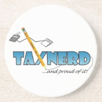TaxNerd Coaster coasters