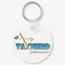 TaxNerd Keychain by taxmama TaxNerd Keychain